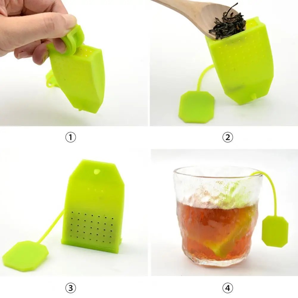 Herbal Infuser Bpa Free Lightweight Precise Holes Multifunctional Herbal Spice Infuser Bag Tea