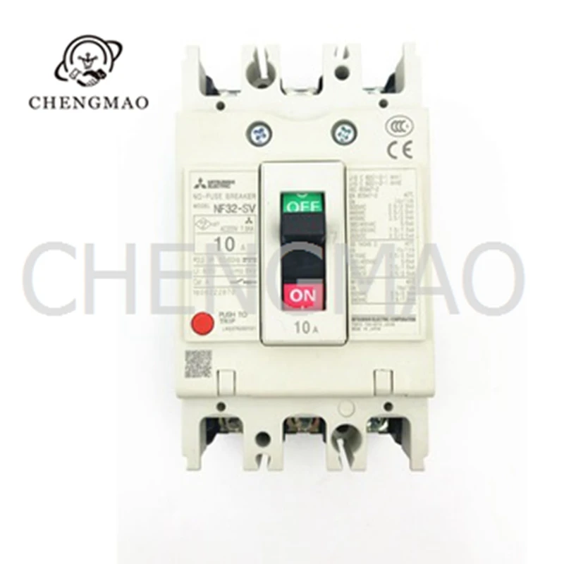 Оригинальный Mitsubishi NF-S серии PLC мотор формованные чехол автомат защити цепи NF32-SV 3P