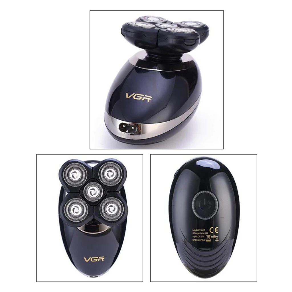 Beard Trimmer, Electric, Cordless, One Pass Beard and Stubble Trimmer Washable