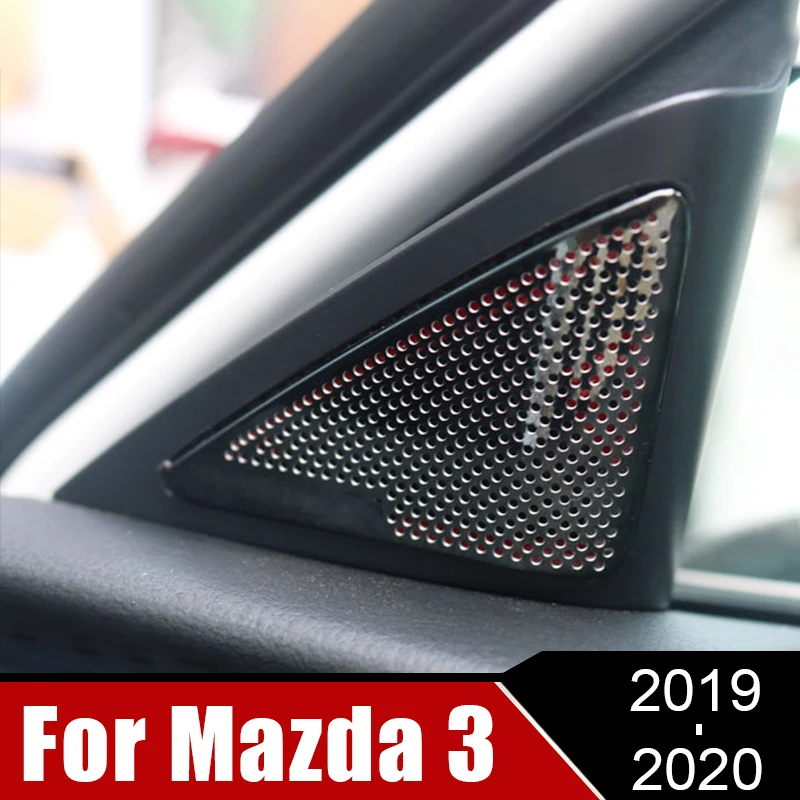 Для Mazda 3 Axela 2019 2020 внутренняя стойка оконная динамик треугольная крышка отделка