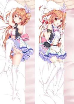 

2020 September Update Pillow Cover Case Sexy Girls Pillowcase Princess Connect! Re:Dive Peach Skin 2 Way Throw Pillow case