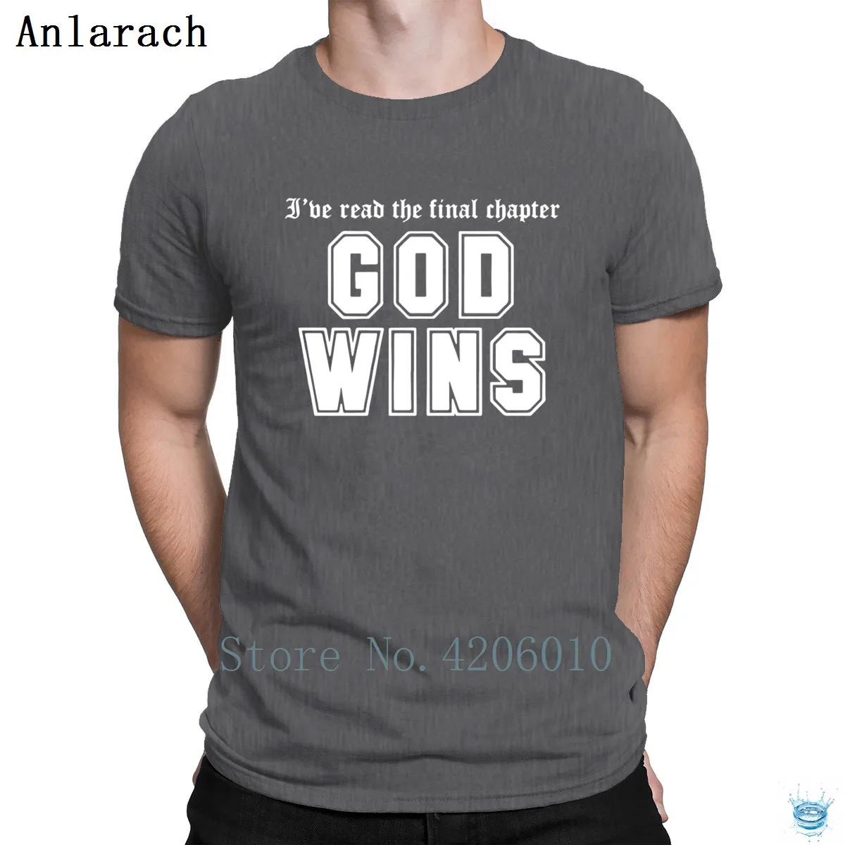 I Be Read The Final Chapter God Wins, дизайнерские футболки с коротким рукавом, новая модная мужская футболка, милые стандартные