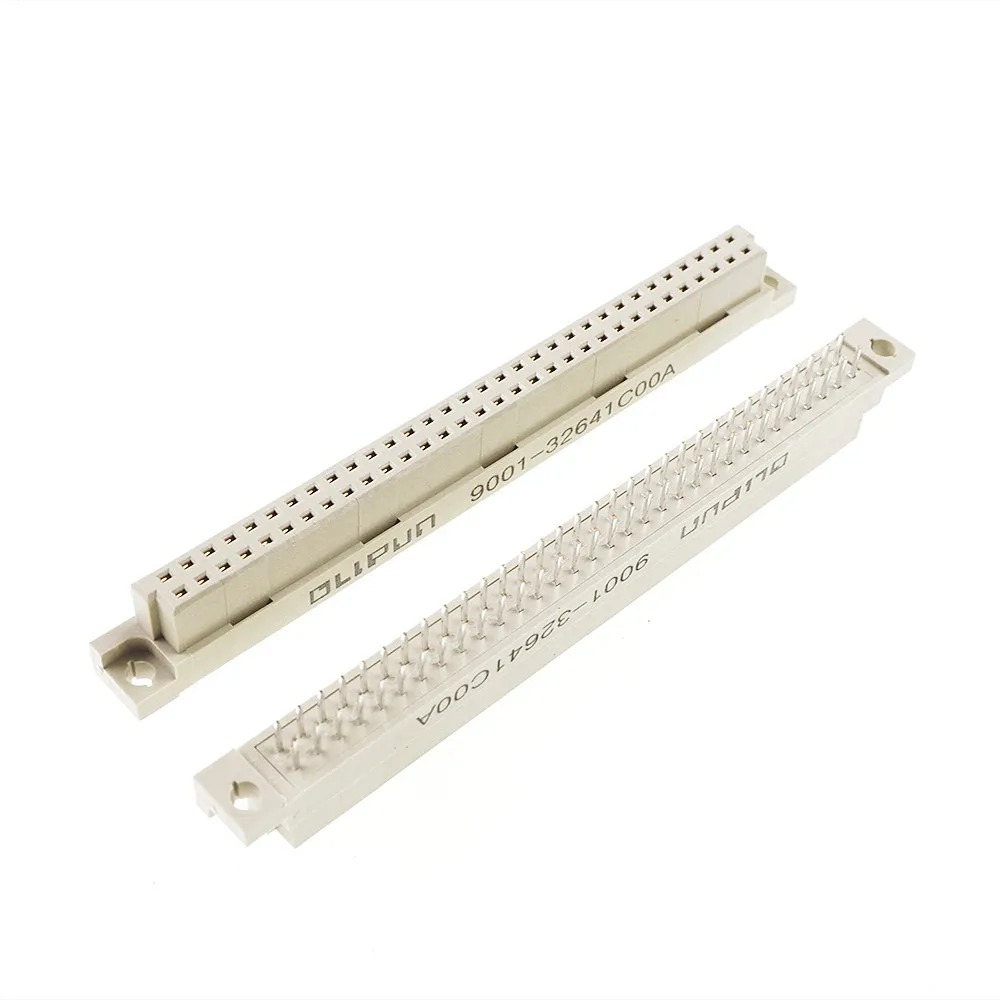 reta atraves do furo pcb solda 2x32 pinos 01