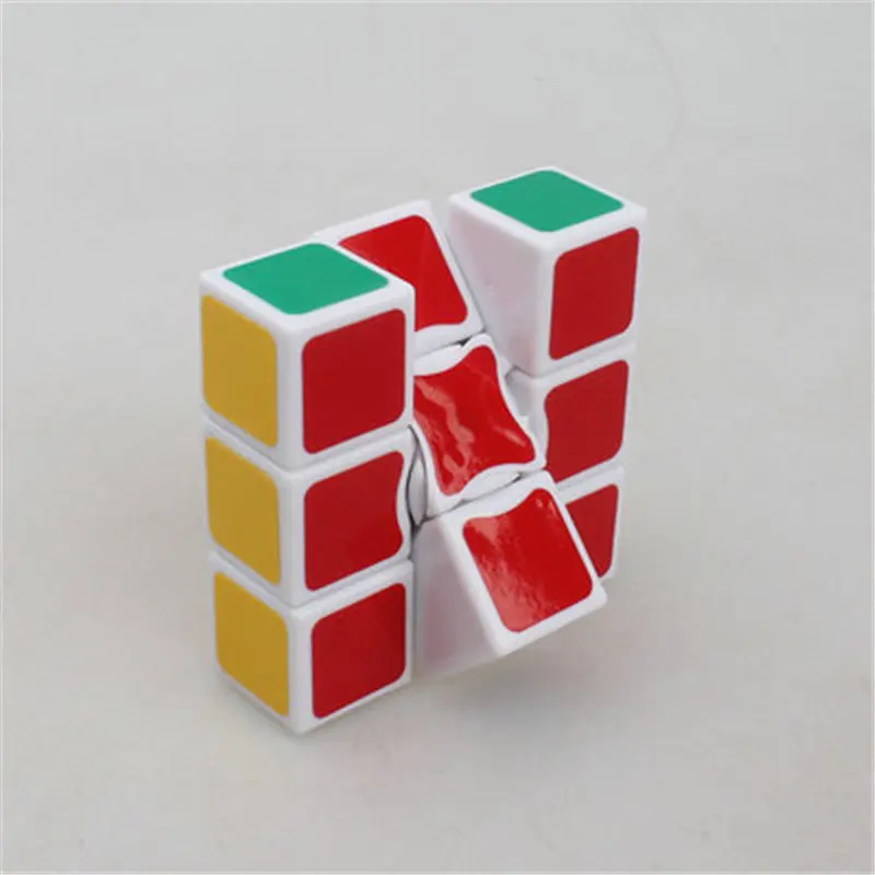 Классическая головоломка волшебный куб рука 1 3 Cubo 2 2 3 тревога стресс мини Neokub Magico Professional DD60MF - Цвет: 1x3x3 White