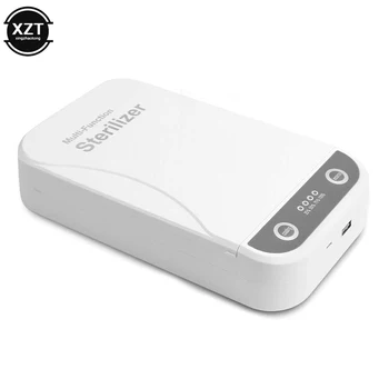 

UV Light Face Mask Sterilizer Box Anti Bacteria Ultraviolet Ray Disinfection for Jewelry Watch Phone Aromatherapy Esterilizador