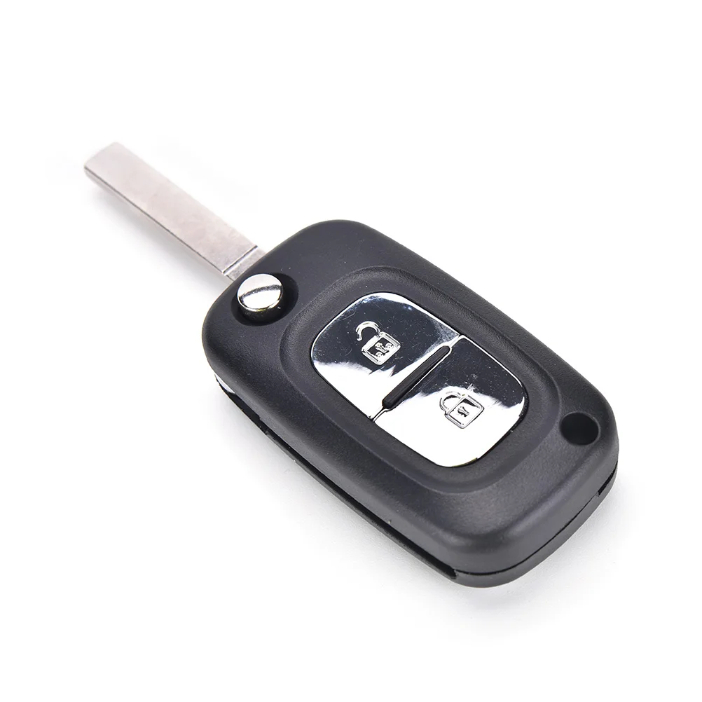

Key Shell Flip Remote Refit for RENAULT Clio Megane Kangoo Modus 2 BTN Fob Case