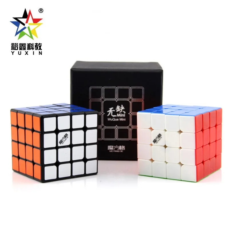 Original QiYi Mofangge WuQue Mini 4x4x4 Magic Cubes Puzzle 6cm 4x4 Speed Cubos XMD ABS Professional Educational Toys for Kids | Игрушки и