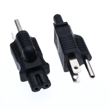 

USA 3 pin to 8 Figure power adapter,5-15P TO IEC320 C7 AC Conversion plug, Used to connect laptop power adapter