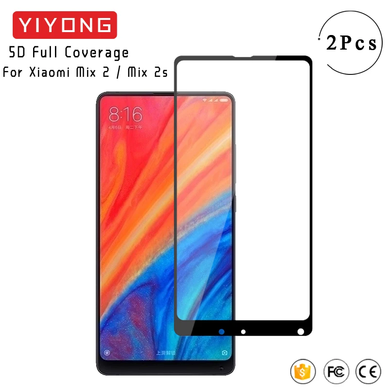 Стекло YIYONG 5D с полным покрытием для Xiaomi Mi Mix 2 S закаленное стекло Xiomi Mix2 s Mix3 Защита