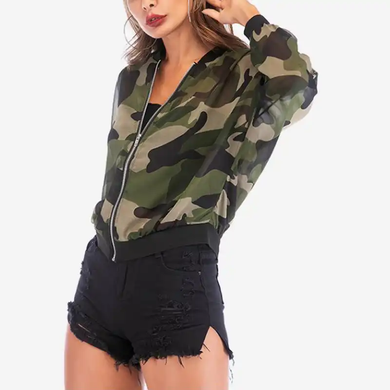 jaqueta verde militar feminina plus size
