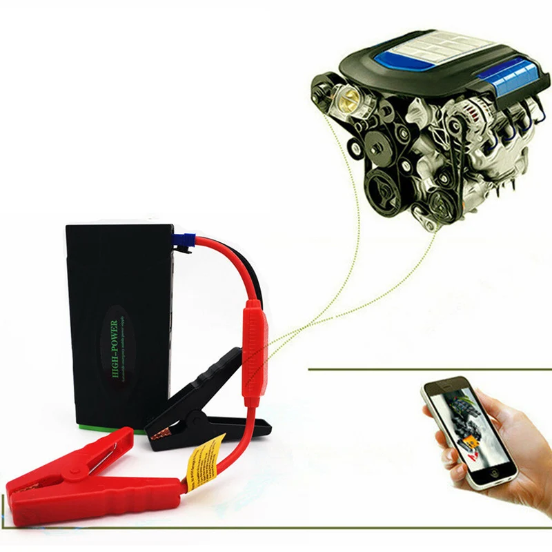  16800MAh High Power Car Jump Starter 12V Portable Starting Device Power Bank Car Charger for Car Ba