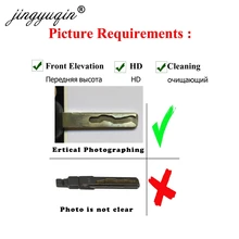 Jingyuqin Extra gebühr für CNC Schneiden Schneiden Stachel Cut Gravierte Schlüssel Klinge Service kontaktieren sie bitte mit uns vor dem kauf