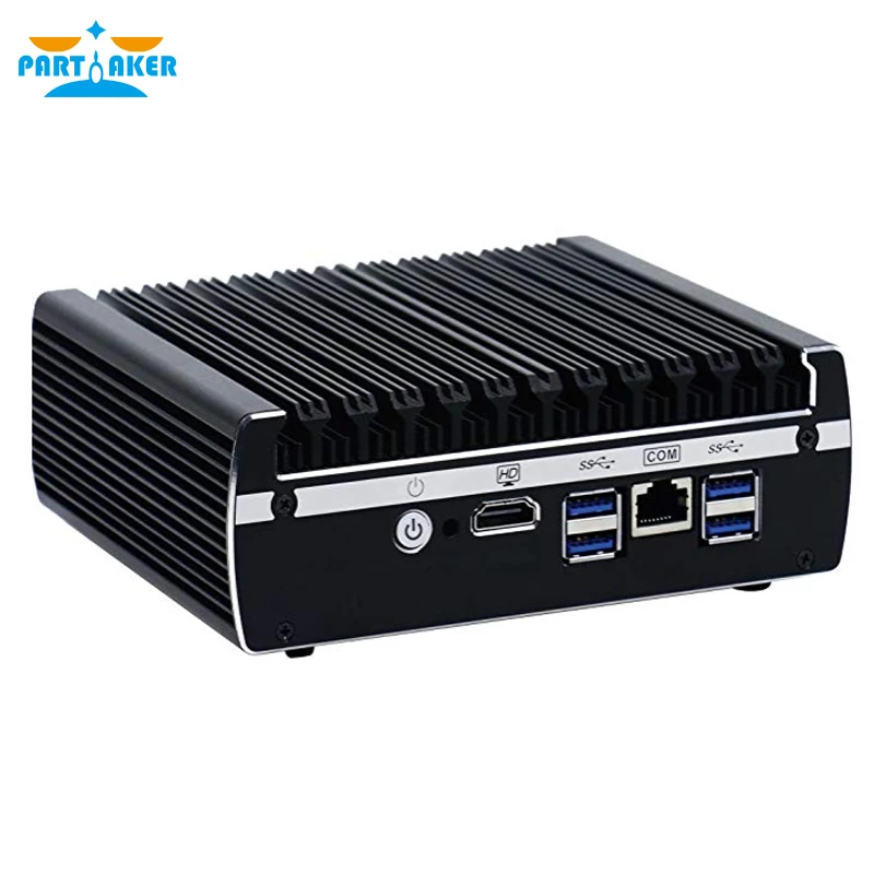 Безвентиляторный мини ПК Pfsense x86 parguardian I7 Intel Celeron 3865U 6 * Lans DDR4 linux брандмауэр