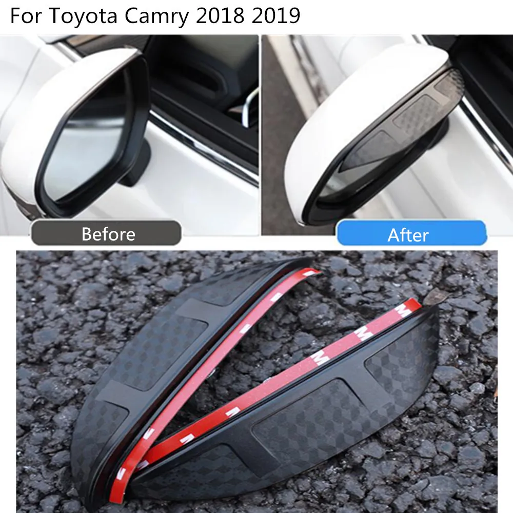 Новинка для Toyota Camry XV70 2017 2018 2019 2020 2021 боковое стекло заднего вида рамка зеркала