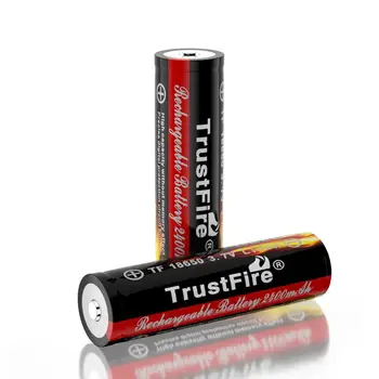 

Trustfire Rechargeable 18650 2400mah Battery li-ion Battery 3.7V 18650 Cell Rechargeable batteries with Protected PCB Board