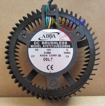 

Diameter 7CM turbo fan original ADDA AY07212UB220B00 graphics fan