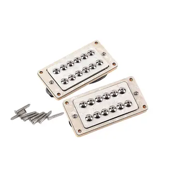 

2Pcs Electric Guitar Pickups Ceramic Magnets Double Coil Humbucker Pickup