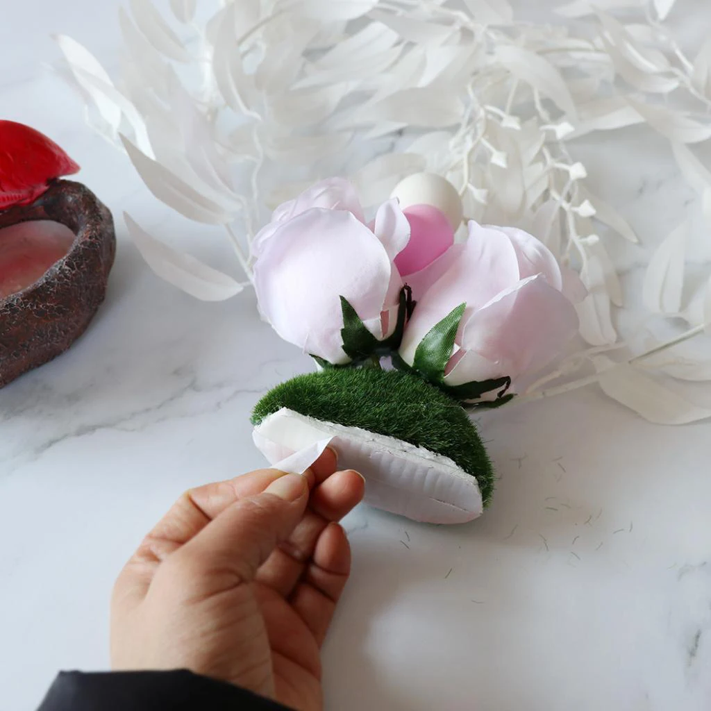 Фигурки Фламинго из смолы, статуэтки, горшок с декором гирлянды, милый фламинго, автомобильный декор, товары для свадебной вечеринки