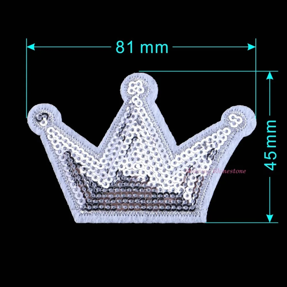 Заводная Железная на пайетках нашивка бренда швейная вышивка патч-мотив