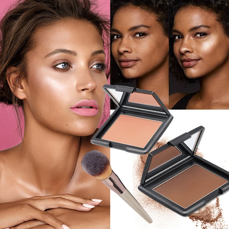 Тени для век Shimmer Satin Высокая Зажигалка порошок один цвет Make Up осветляет Сияющие розовые золотые глаза Косметика Тени для век