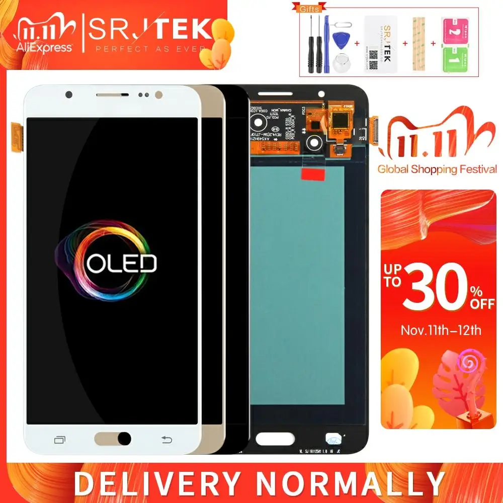 AMOLED/OLED/TFT Untuk Samsung Galaxy J7 