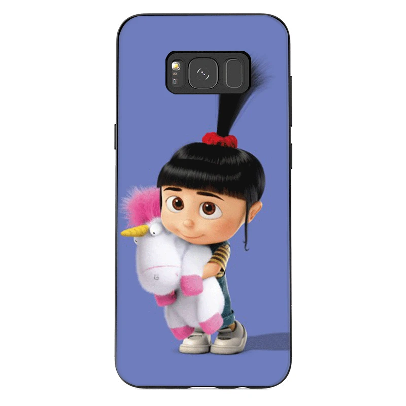 Gerleek сотовый Чехол для Телефона TPU samsung S6 S7 Edge S8 S9 Plus Note 8 9 S10 S10E чехол Единорог Агнес
