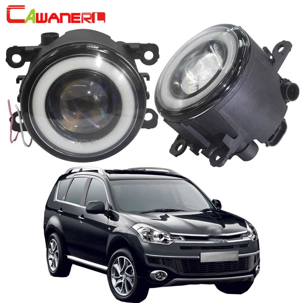 Противотуманные фары Cawanerl для Citroen C-Crosser автомобильные H11 светодиодные