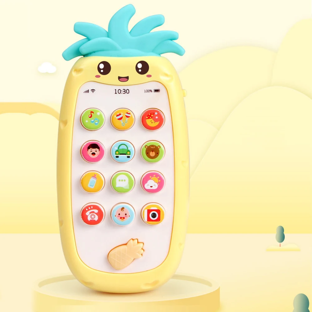 Детский телефон игрушка мобильный телефон для детей телефон игрушка Enfant ранняя обучающая Мобильная игрушка китайский/английский обучающая машина