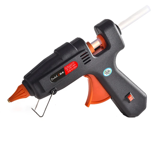 100W 150W  Hot Melt Glue Gun  for Home DIY Industrial Manufacture Use 11mm Glue Sticks Pure copper nozzle Set1  100W