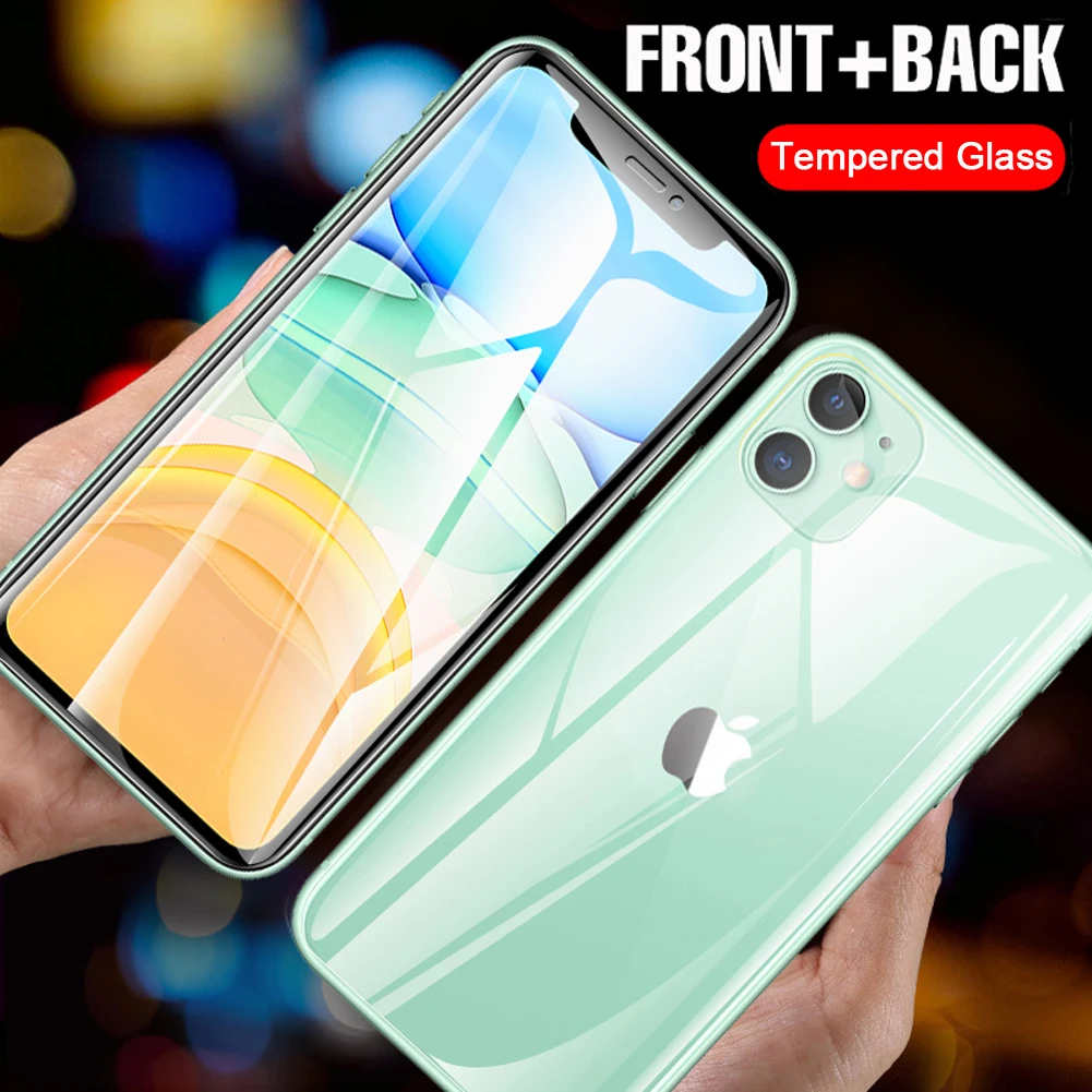 11D передняя + задняя объектив камера пленка для iPhone 11 Pro Max закаленное стекло