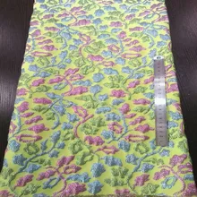 Африканская жаккардовая парчовая ткань высокого качества французская жаккардовая парчовая ткань для нигерийского Платья вечерние DHL07