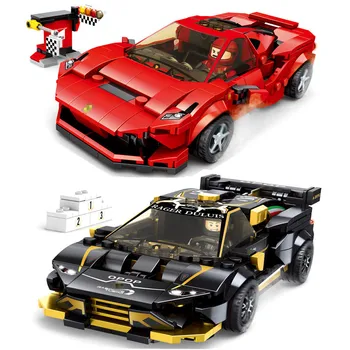 

Racing Series Children's Building Block Toys Speed Champions F81 EVON Kits Bricks Classic Model birthday christmas gift boy