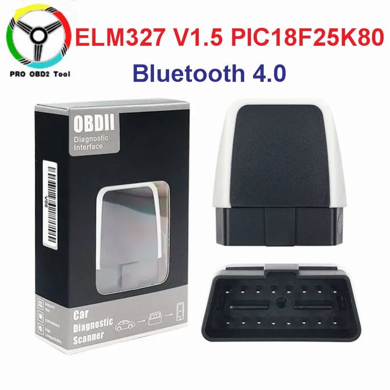 Супер Мини ELM327 V1.5 Bluetooth PIC18F25K80 OBD2 автомобильный диагностический инструмент ELM 327 1 5