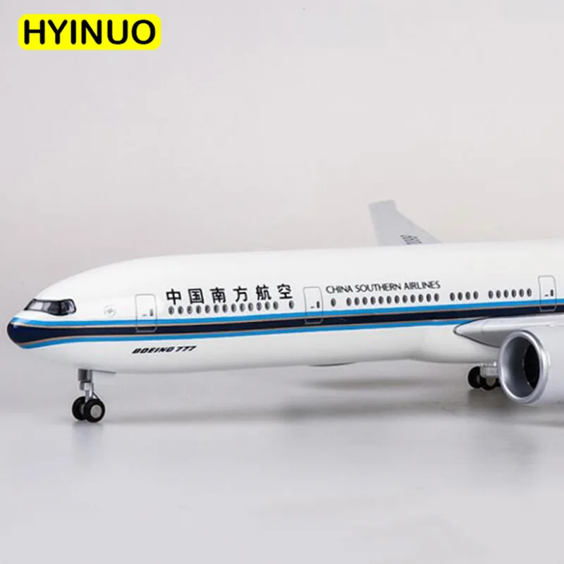 47 см масштаб 1/157 B777 самолет Dreamliner Air China South Airlines модель светильник Light and Wheel отлитый