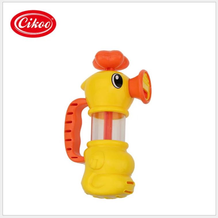 CIKOO насосная маленькая Желтая утка, детские игрушки для купания
