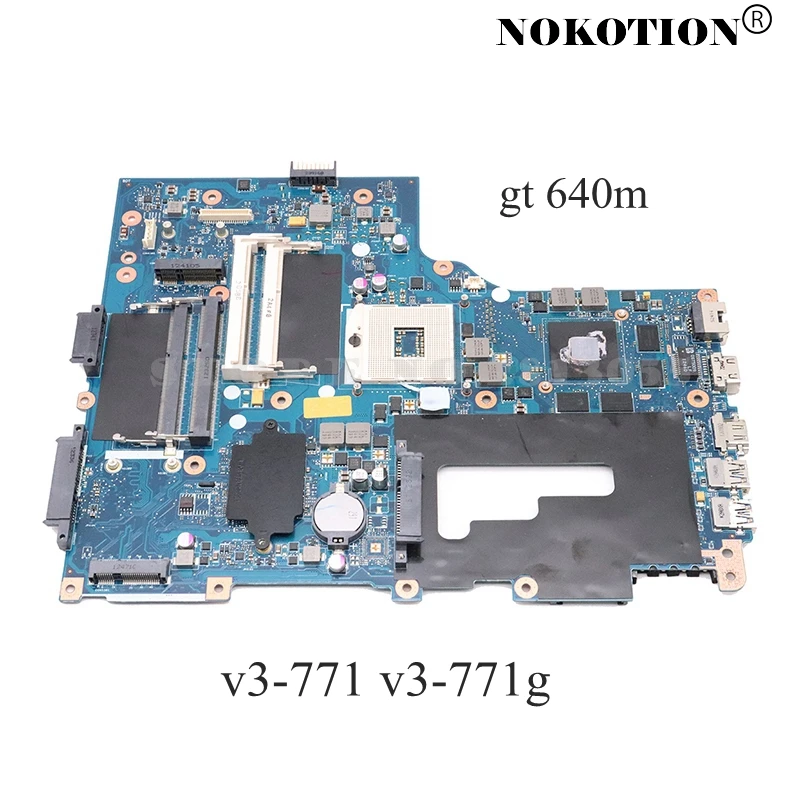 Материнская плата NOKOTION VA70 VG70 NBRYQ11001 для ноутбука Acer aspire V3-771 V3-771G материнская HM77 DDR3