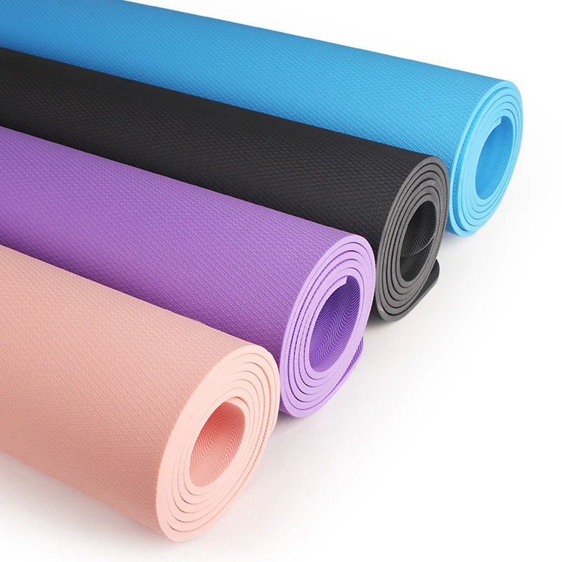 1830*610*6mm EVA Yoga Pose Mat With Position Line Non Slip Carpet Mat For Beginner Environmental Fitness Gymnastics Mats