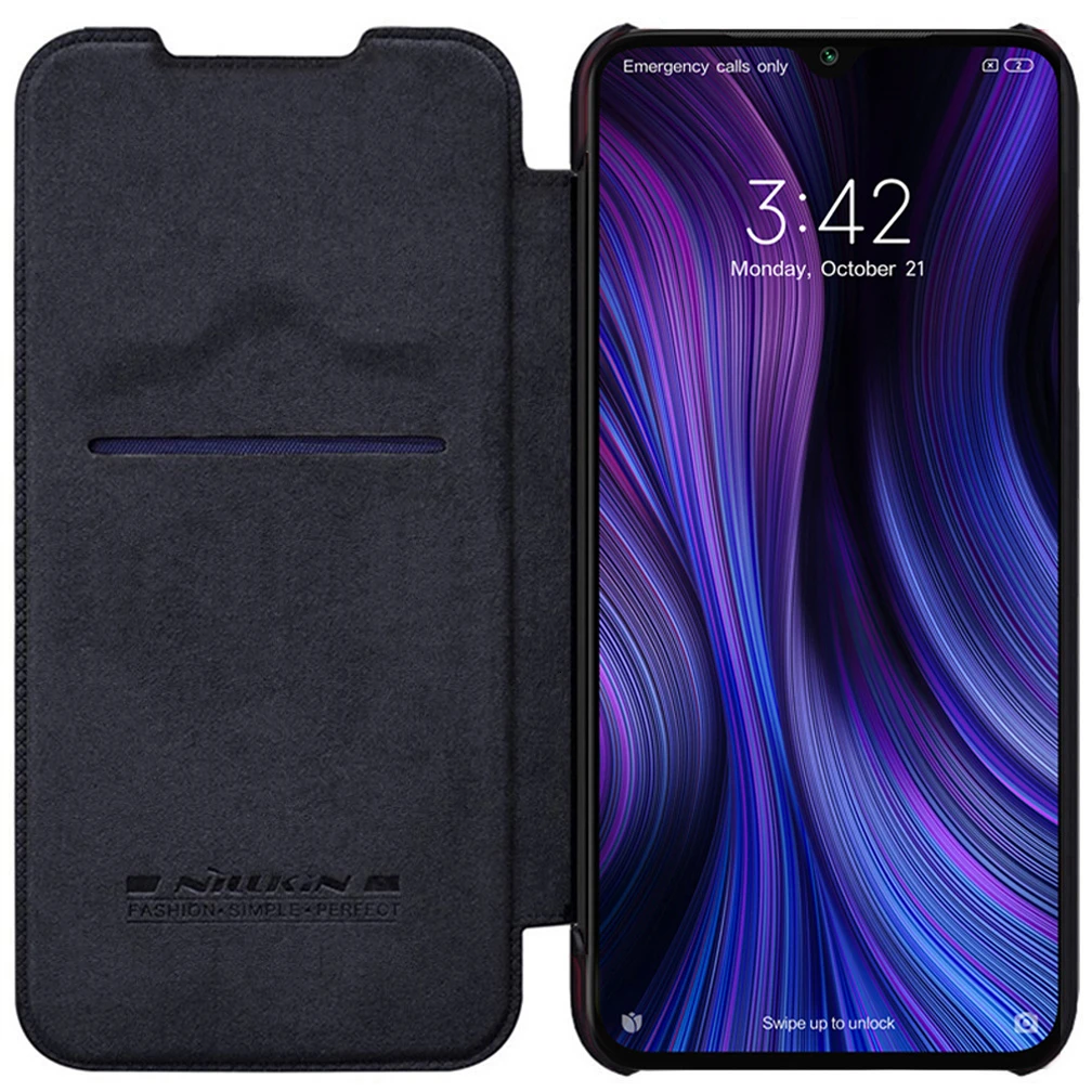Для Xiaomi Mi 9 Pro 5G чехол Nillkin Qin из искусственной кожи флип-чехол Чехол для Xiaomi Mi 9 Pro кошелек чехол для телефона