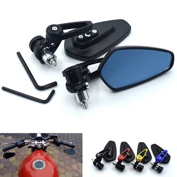 

Universal 7/8 "22mm Handlebar Motorcycle Rearview Mirror Moto mirror For Suzuki Katana 650 GSX650F Bandit 1200S GSF650 GSX1250