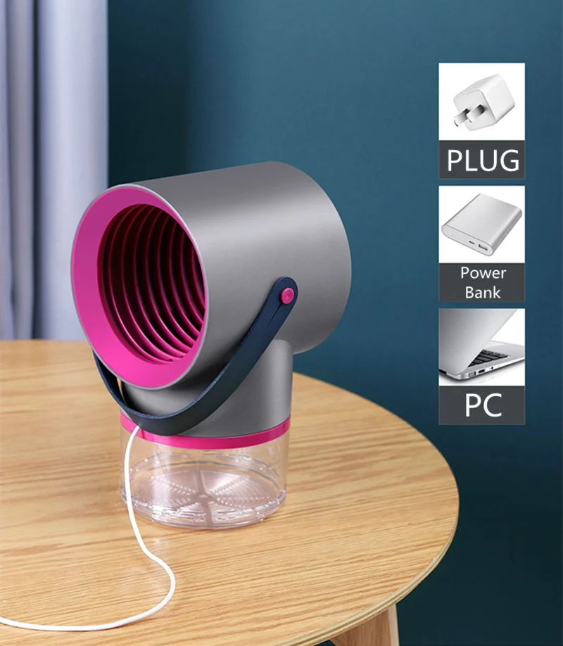 Pest Trap Lamp For Home Outdoor Camping USB Version 189 - Grey