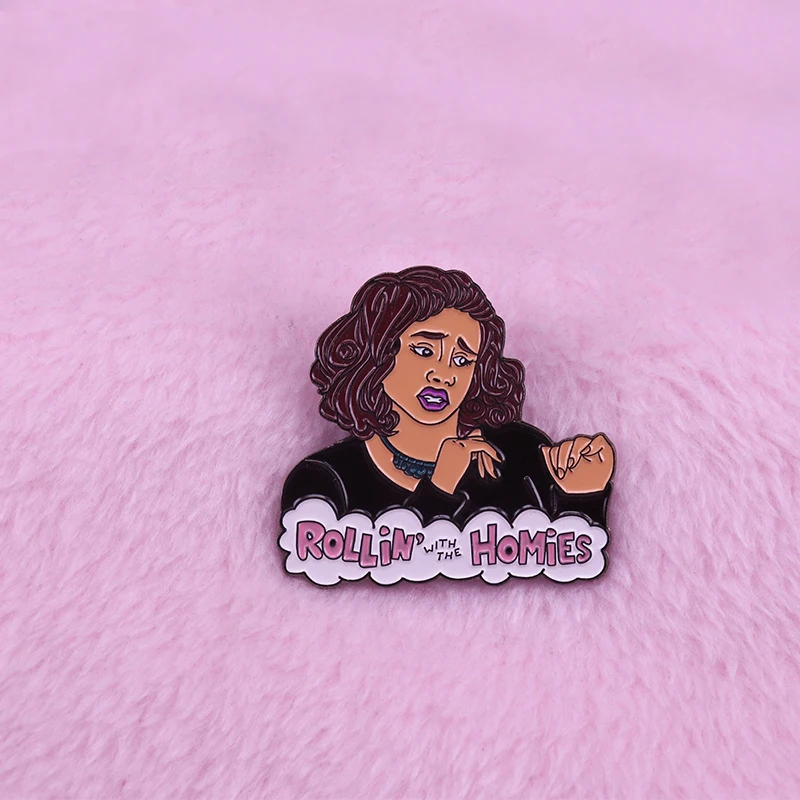 Роллин с хомис булавкой без ключей Классическая сцена популярный подарок