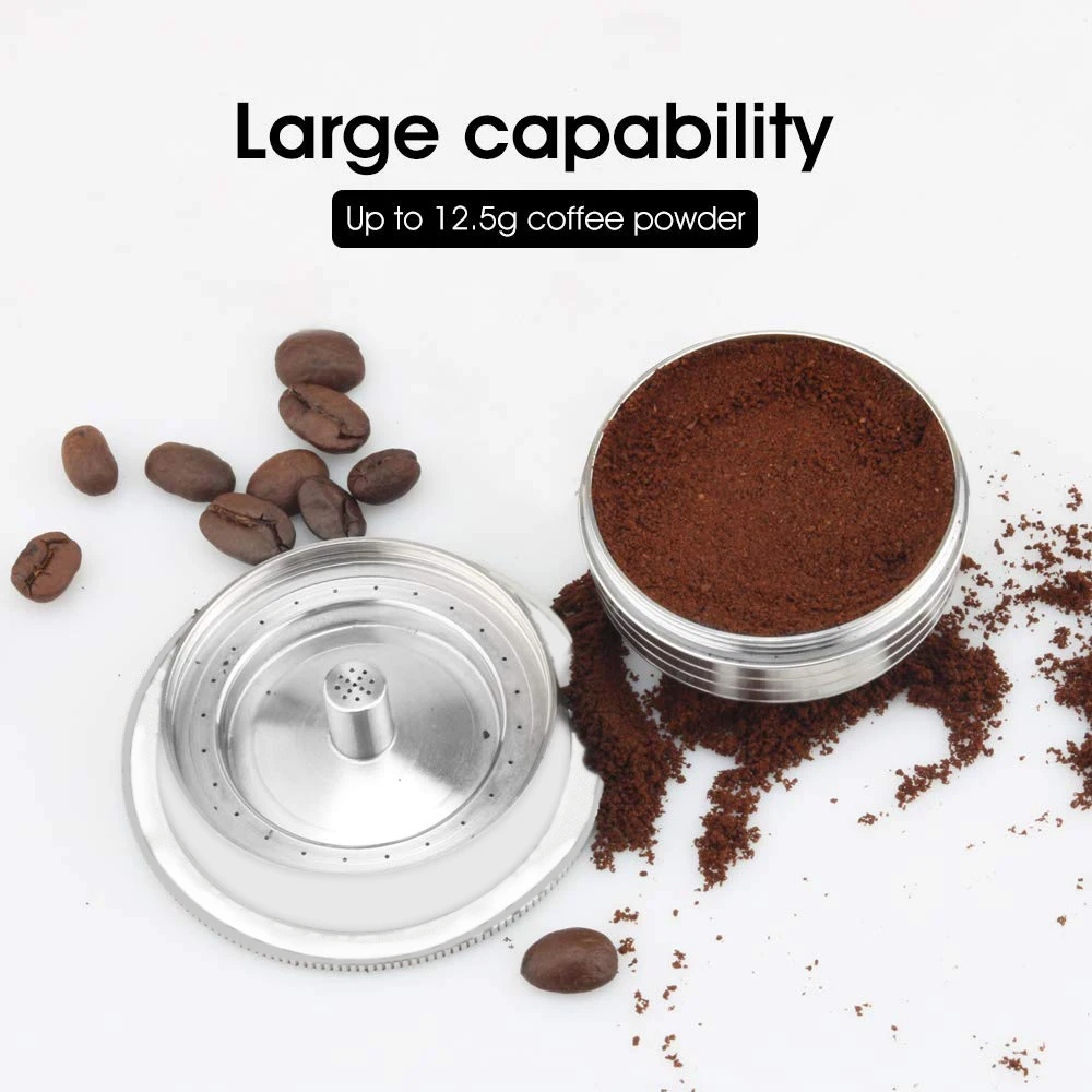 Многоразовая кофейная капсула для Nespresso Vertuo Vertuoline GCA1 и Delonghi ENV135 фильтры из