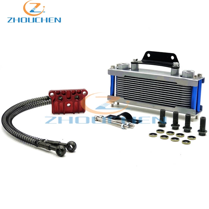 Масляный радиатор для zongshen lifan 140cc 150cc refires внедорожный мотоцикл алюминиевый сплав радиатор 125cc Грязь Яма обезьяна велосипед atv