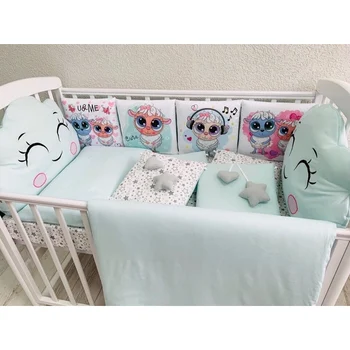 

Комплект в кроватку "Мультяшки в облаках" Комплекты в кроватку