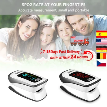 

OLED/LED Display Blood Oxygen Monitor Oximeter Home Portable Oximeter Finger Pulse Monitor Home Oximeter (without Battery)