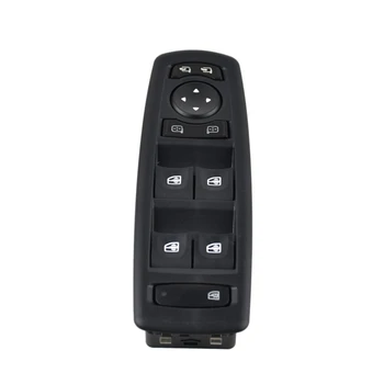 

1Pcs Black Power Window Switch, Glass Lifter Switch for Renault 25400015R