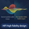 cable Audio hi-fi sans oxygène, câble de haut-parleur en cuivre pur pour voiture