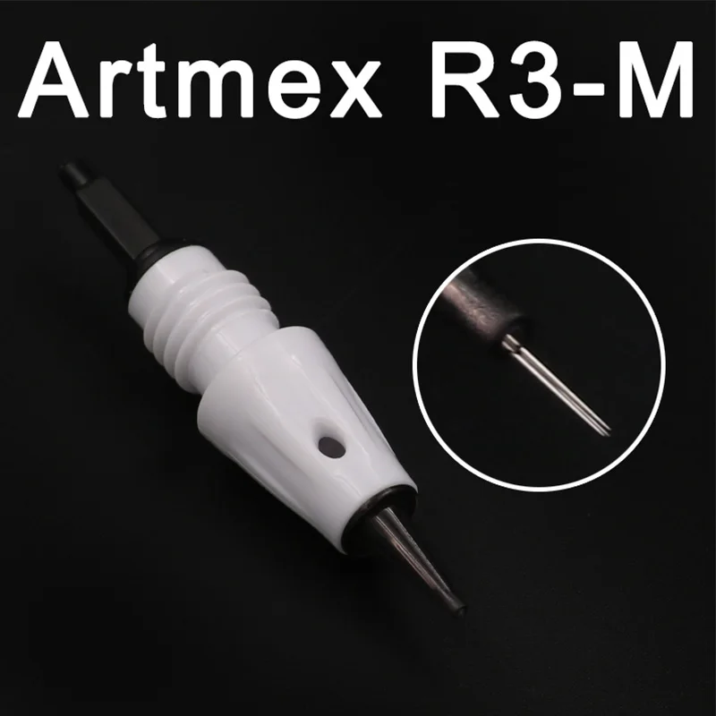 Artmex МТС иголка PMU картриджи для V3 V6 V8 V9 V11 Permanente машинка для перманентного макияжа бровь, карандаш для глаз, губы ручка