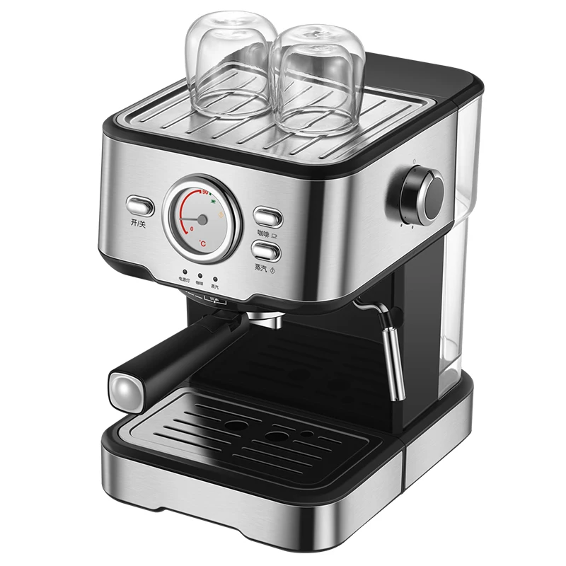 

220V 20Bar Semi Automatic Coffee Machine Italian Coffee Maker Electric Espresso Machine Pump Pressure Geyser Coffee Maker