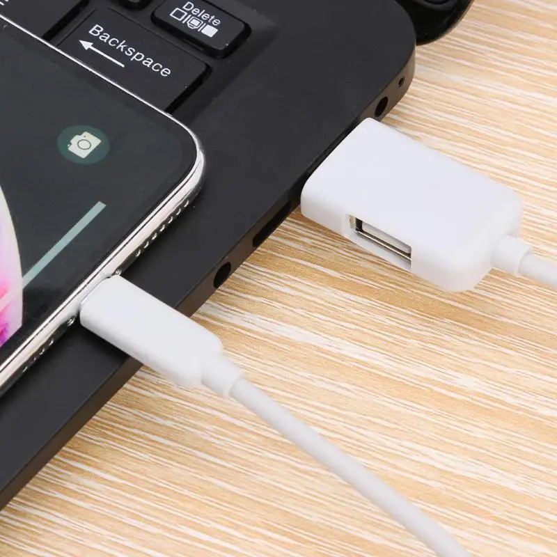 8pin конвертер кабель для USB 5V OTG данных камера кабель адаптер конвертер Шнур Линия для iPhone iPad iPod ноутбука ПК